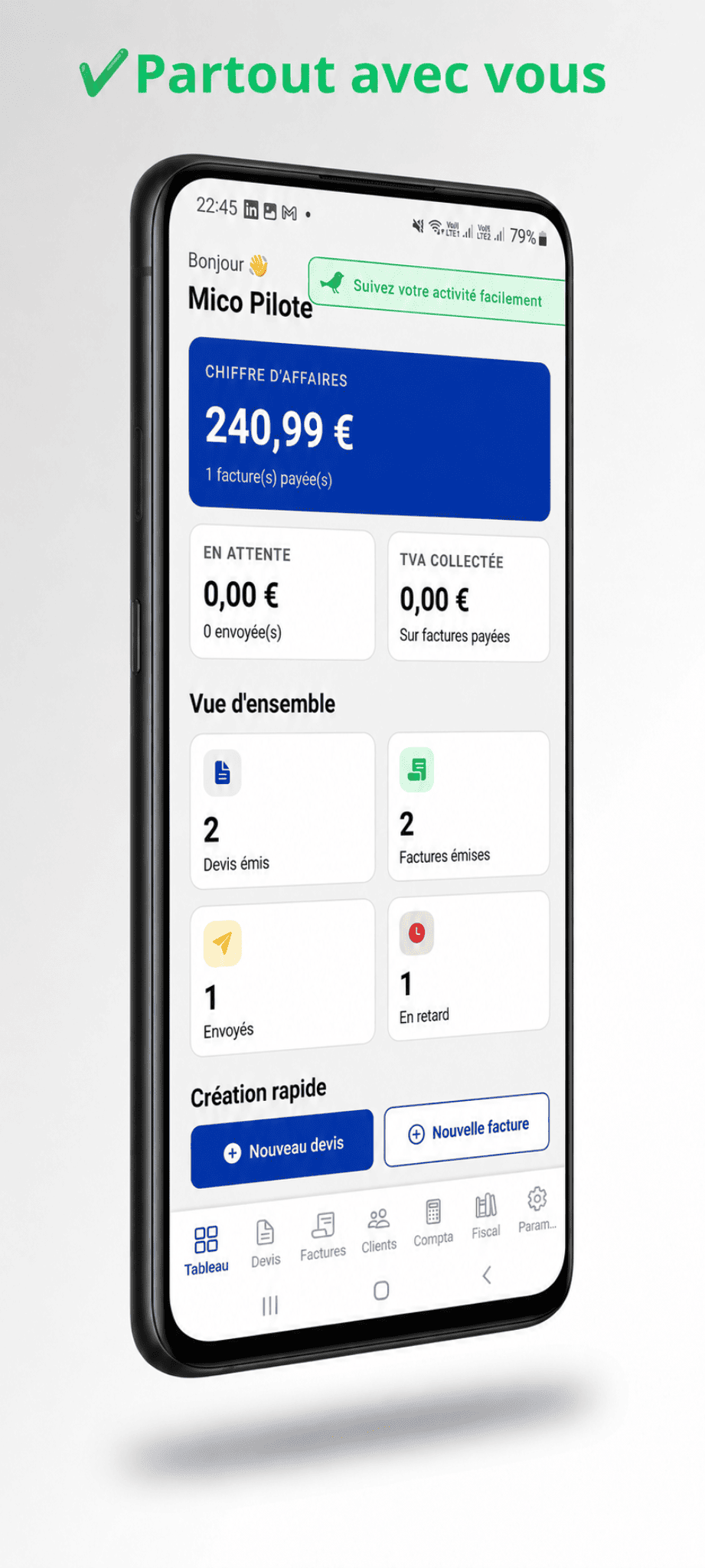 Fiscalité FactureFacile