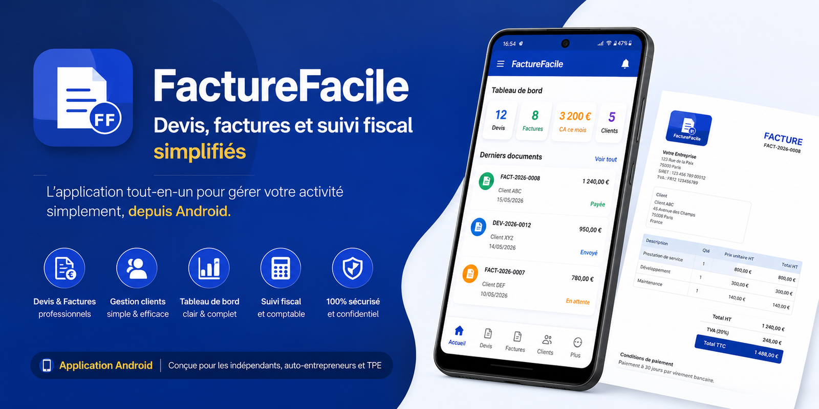 FactureFacile Android